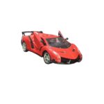 Simulated Model Supercars - Automatic Door Open-Close RC Car Red - Image 5