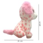 Small Dalmatian Dog Plush Pink - Image 4