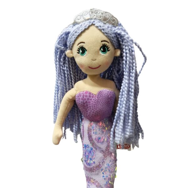 Yarn Hair Marmaid - Purple