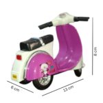 Motorcycle Model Diecast Metal .Purple - Image 3