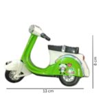 Motorcycle Model Diecast Metal -.Green - Image 2