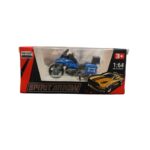 DieCast Spirit Arrow Motorcycle .Blue