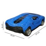 Die Cast Exquisite Models 1.39 scale - Blue Lambo - Image 3