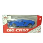 Die Cast Exquisite Models 1.39 scale - Blue Lambo - Image 4
