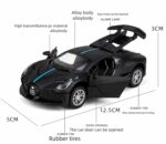 Alloy Trendy Toy Model 1.31.36 Scale - Bugatti Black - Image 2