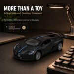 Alloy Trendy Toy Model 1.31.36 Scale - Bugatti Black - Image 3