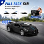 Alloy Trendy Toy Model 1.31.36 Scale - Bugatti Black - Image 6