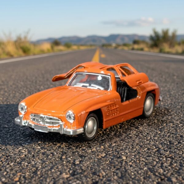 1908 Classic Car Die Cast 1.32- Mercedes Benz - Orange