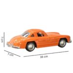 1908 Classic Car Die Cast 1.32- Mercedes Benz - Orange - Image 3