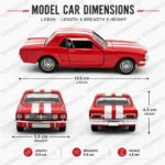1908 Classic Car Die Cast 1.32 - Ford Mustang Red