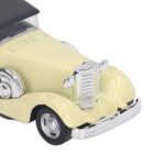 1908 Classic Car Die Cast 1.32 - Rolls Royce Yellow - Image 5
