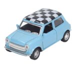 1908 Classic Car Die Cast 1.32 - Mini Couper Blue - Image 3