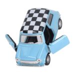 1908 Classic Car Die Cast 1.32 - Mini Couper Blue - Image 4