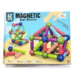 Magnetic Building Sticks Blocks Kids Toys, Learning Sticks, Balls, Toys for kids, Educational 42 set