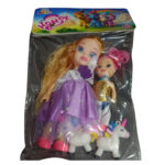 My Little Horse - 2 Dolls Set With Little Ponies