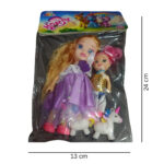 My Little Horse - 2 Dolls Set With Little Ponies - Image 3