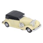 1908 Classic Car Die Cast 1.32 Scale - Rolls Royce Yellow - Image 2