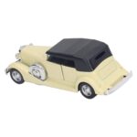 1908 Classic Car Die Cast 1.32 Scale - Rolls Royce Yellow - Image 3