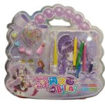 Princess Glitter painting - Purple