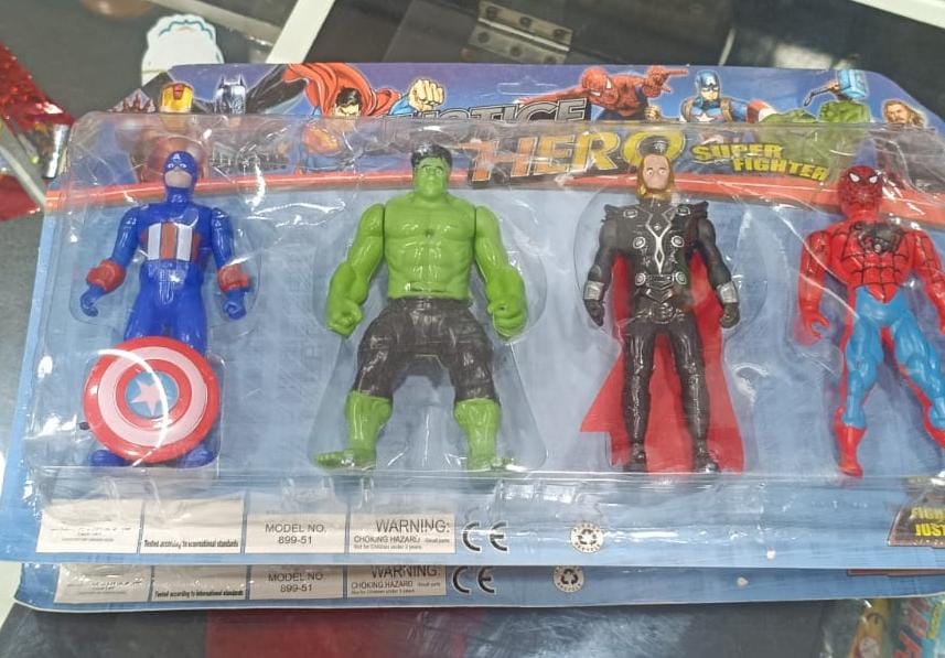 3117724 Justice Hero Super Fighter - Four-Characters - Image 1