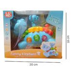 Funny Elephant Battery Operating Series - Blue - Image 5
