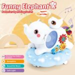 Funny Elephant Battery Operating Series - White - Image 8