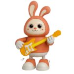 Rabbit Guitar Cute musician - Light & Music Toy