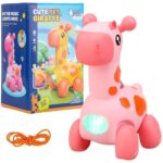 Cute pet Giraffe Light & Music Toy - Image 2