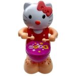 Funny Drummer - Hello Kitty. Battery Operated Toy