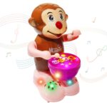 Funny Drummer - Monkey. Battery Operated Toy - Image 4