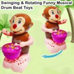 Funny Drummer - Monkey. Battery Operated Toy - Image 6