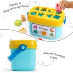 Shapes & Alphabet Puzzle Bucket - Image 4