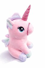 Cute Unicorn with Glitter Wing - Pink - Image 2