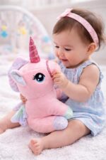Cute Unicorn with Glitter Wing - Pink - Image 7