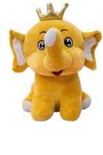 Cute Crown Elephant Plush Toy - Image 6