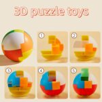 Puzzle single piece toy multishape