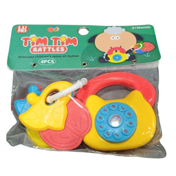 Tim Tim Rattle 4pcs
