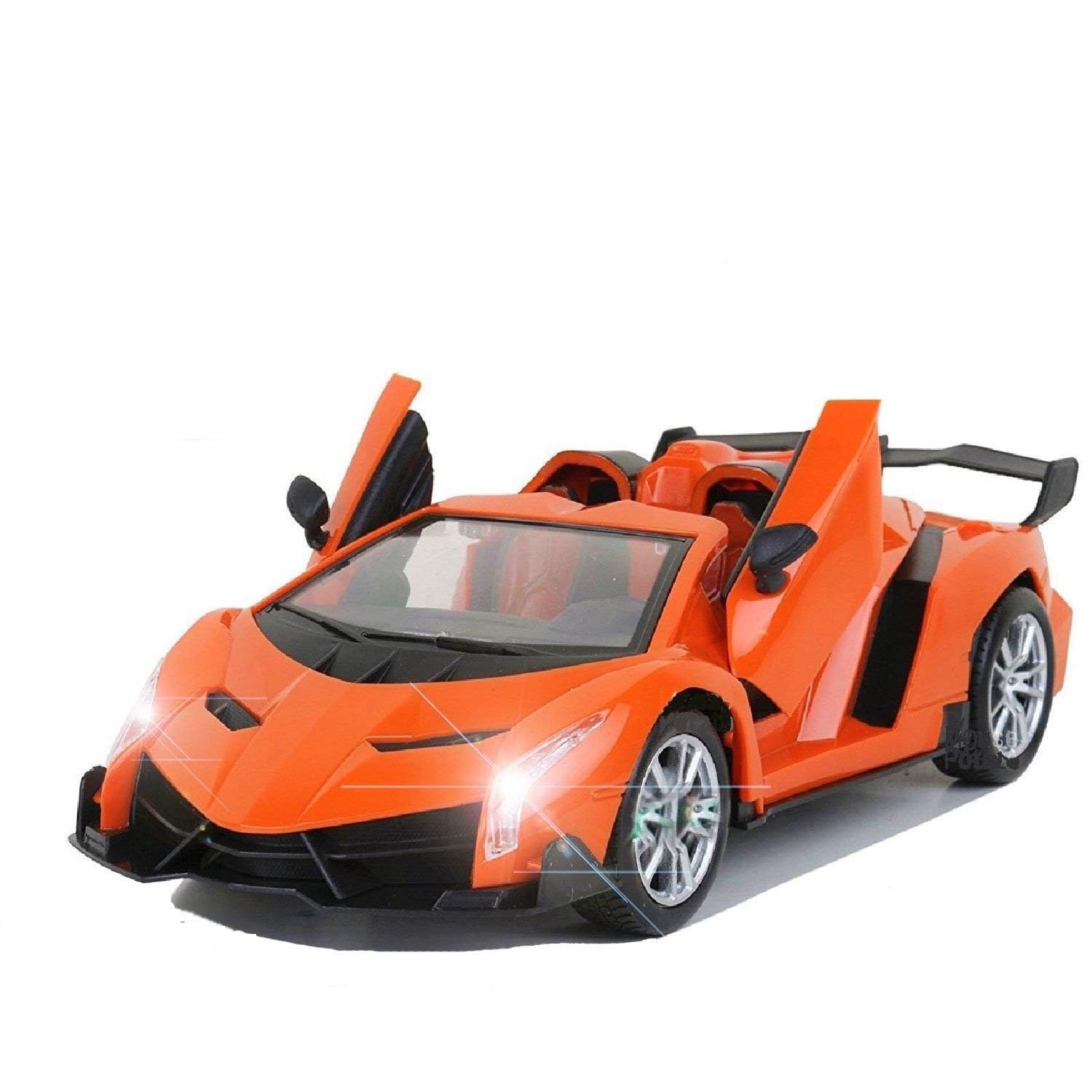 3144511 Famous Car RC Open Door - Orange - Image 1