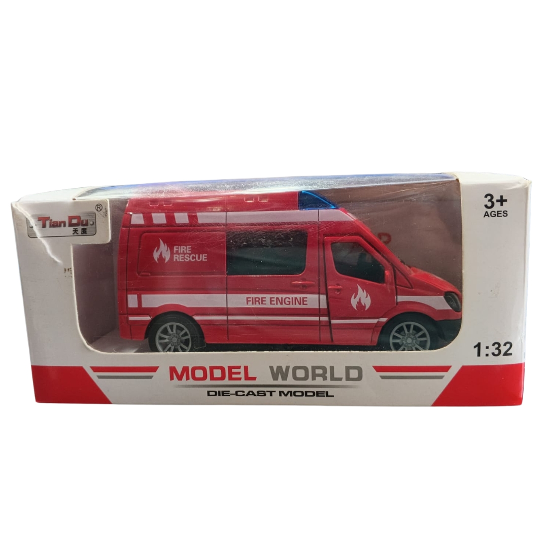 3139658 Die Cast Model Metal Car .Fire Rescue - Image 1