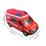 Die Cast Model Metal Car .Fire Rescue - Image 6