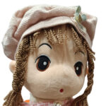 Cute Yarn Doll Plush Peach - Image 2