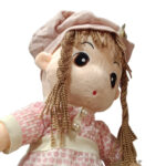 Cute Yarn Doll Plush Peach - Image 4