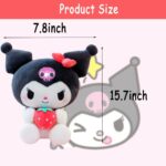 Hello Kitty Kuromi plushie with Strawberry 28 cm - Image 2