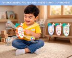 Rabbit Mobile Phone for Kids Cordless Musical Toy - Image 5