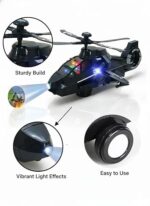 Combat Fighter Projections Swat Aircraft Helicopter Chopper Vehicle Toy Light, Music - Image 2