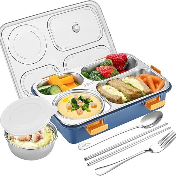 Gibo Stainless Steel 4 component Lunch Box