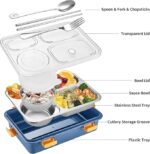 Gibo Stainless Steel 4 component Lunch Box - Image 2