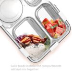 Gibo Stainless Steel 4 component Lunch Box - Image 5