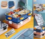 Gibo Stainless Steel 4 component Lunch Box - Image 6
