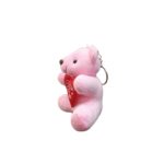 Cute Teddy Keychain with Heart - Image 5